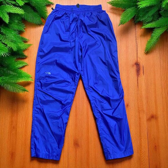 The North Face Vintage Nylon Indigo Blue Windbreaker Pants Men's Size Medium - Picture 1 of 8